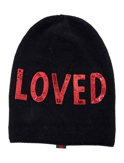 gucci loved beanie|Gucci beanies for sale.